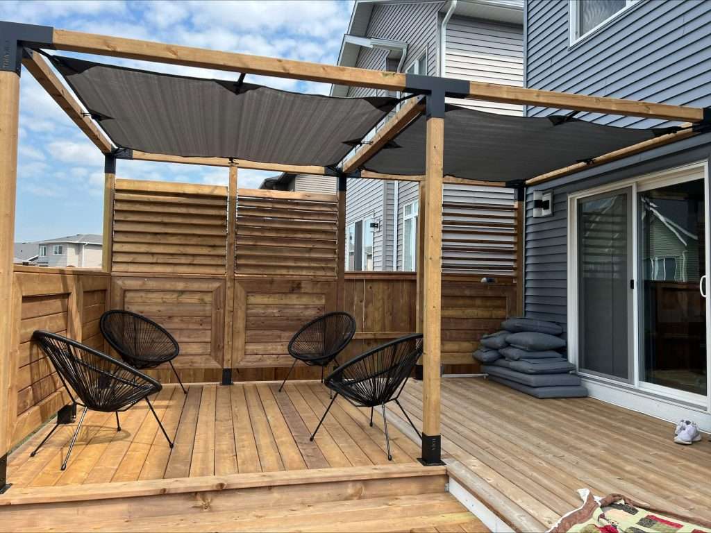 deck builder airdrie photo of work