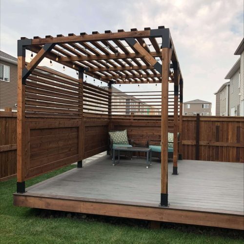 deck builder airdrie photo of work